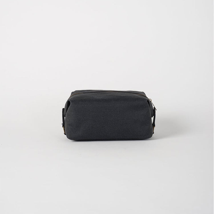 Cadet Waxed Canvas Wash Bag