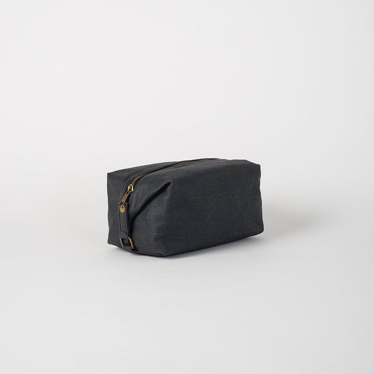 Cadet Waxed Canvas Wash Bag