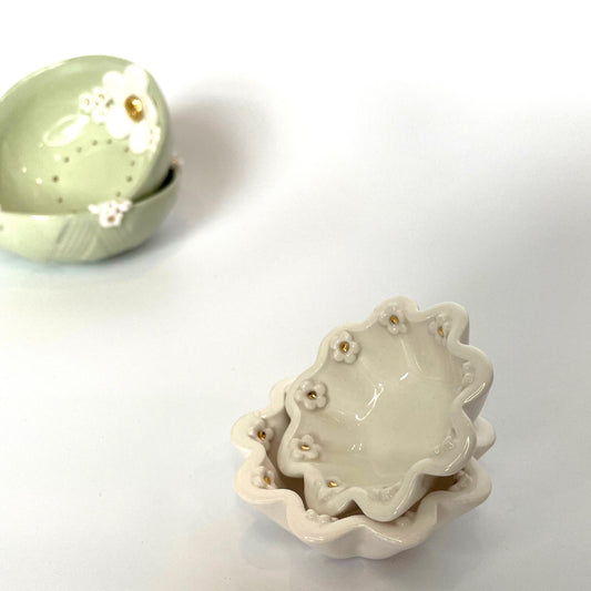 Porcelain Mini Bowls (Set of 2)