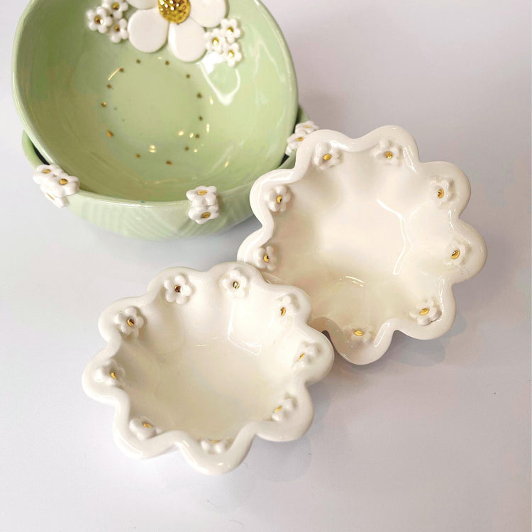Porcelain Mini Bowls (Set of 2)