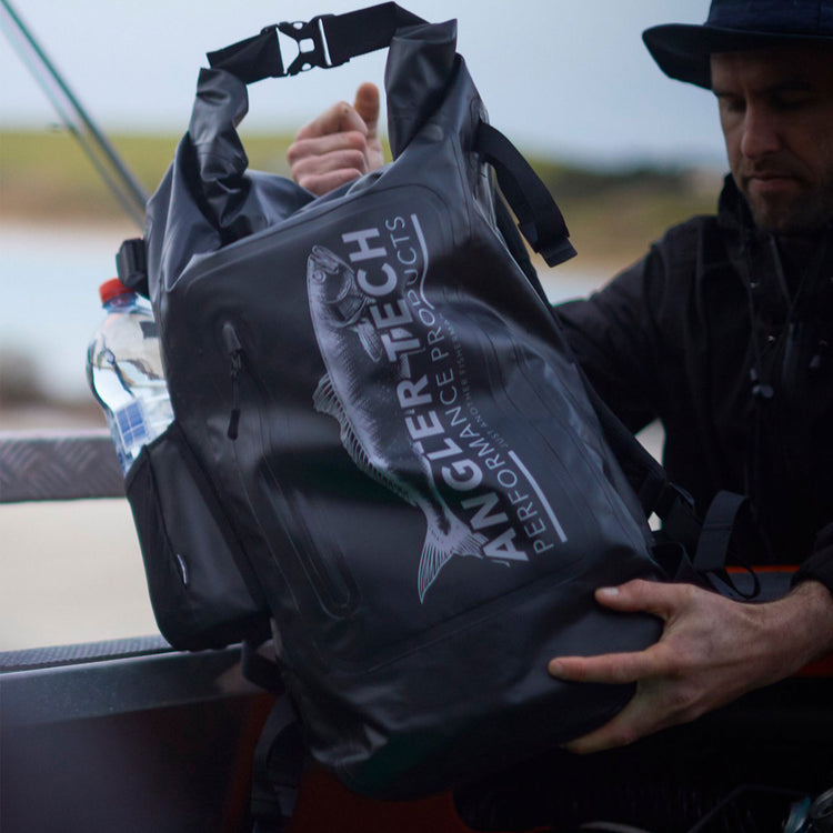 Angler Tech Dry Backpack - Black