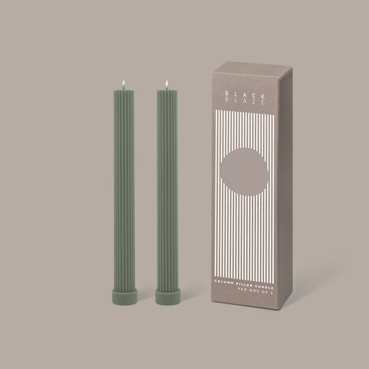 Column Pillar Candle (Set of 2)